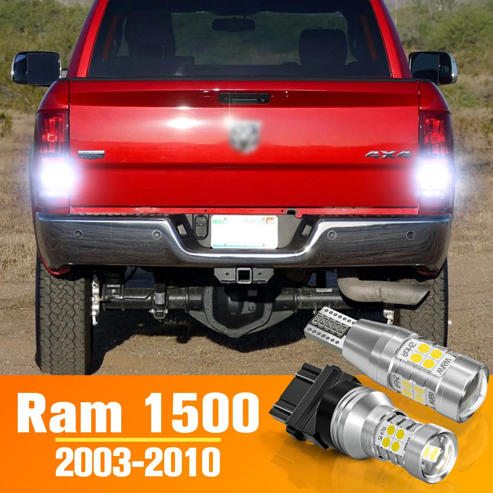 

2pcs LED Reverse Light Backup Bulb Accessories For Dodge Ram 1500 2003-2010 2004 2005 2006 2007 2008 2009