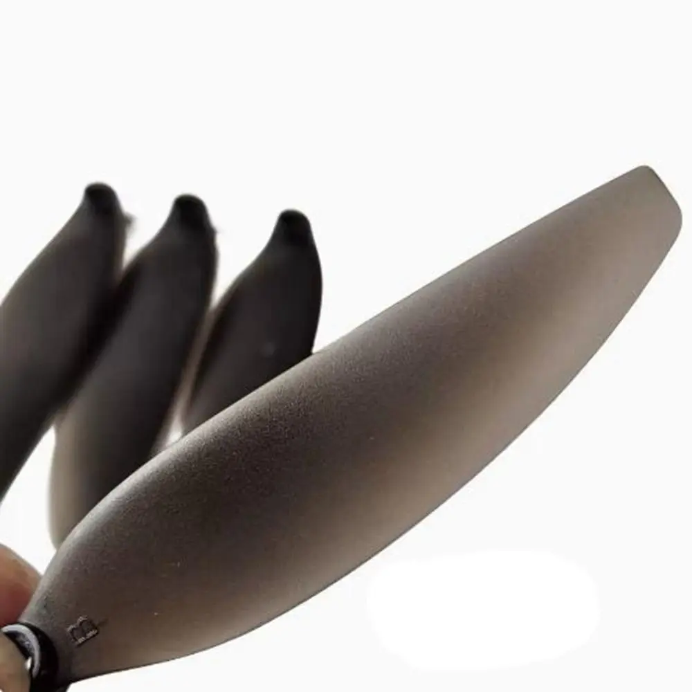 Lames d'hélice pliantes universelles 58mm/66mm, pièces de Drone télécommandées noires, lame de rechange en plastique pour quadrirotor