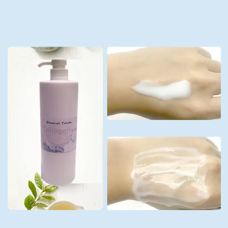 Fish Collagen Antioxidant Emulsion Lotion Anti-wrinkle Anti Aging Lotion Ageless Moisturizing 1000ml