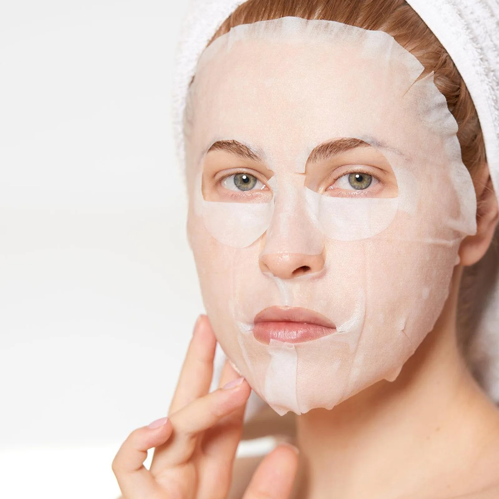 

80pcs Woven Wet Masks Pure Cotton Moisturizing Skin Care DIY Sheets Disposable Face Beauty Salon Disposable Diy Masks Spa