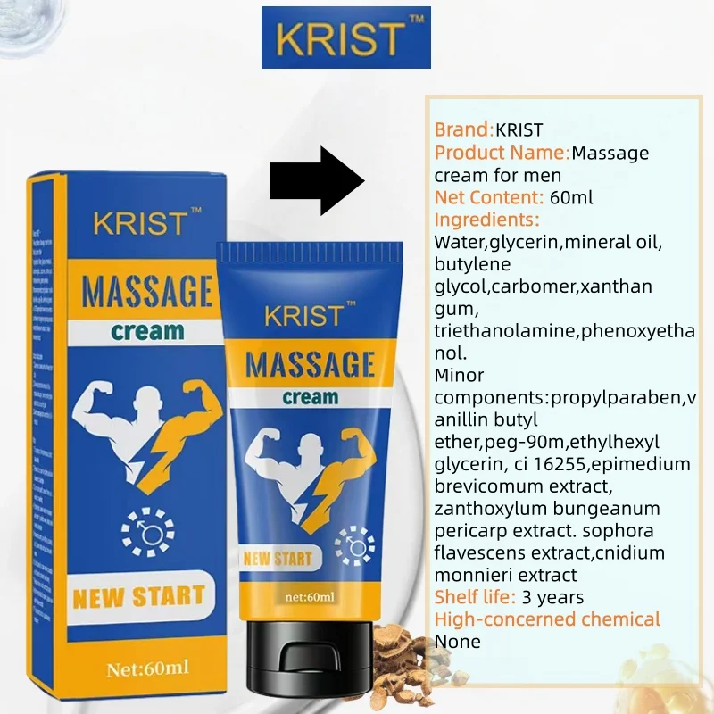 Large Capacity Intimate Care Balm for Men Household External Skin Moisturizer