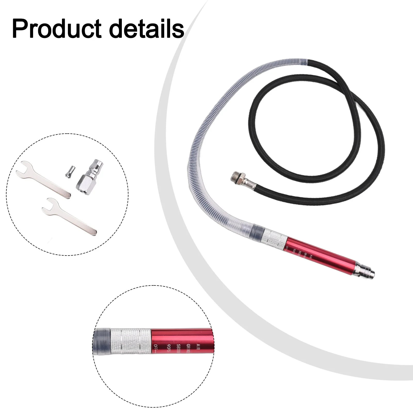 Compact Pneumatic Tool AT-010K Wind Mill Pen For Engraving Cutting And Grinding For Tire Industry Compact Design