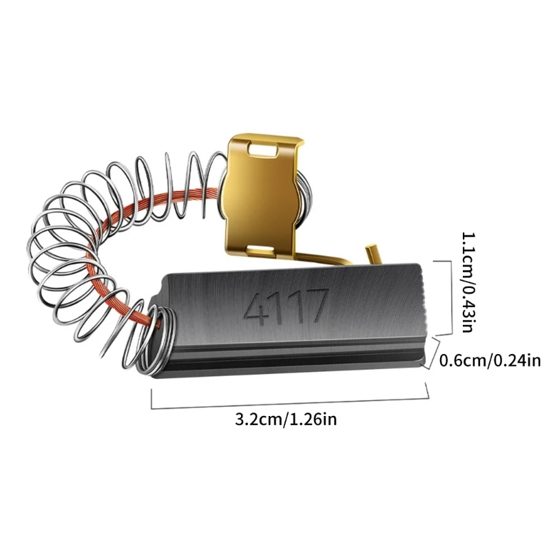 Угольные щетки, сменные щетки для двигателя, пылесос, выдувная машина для домашних животных, угольные щетки для двигателя,