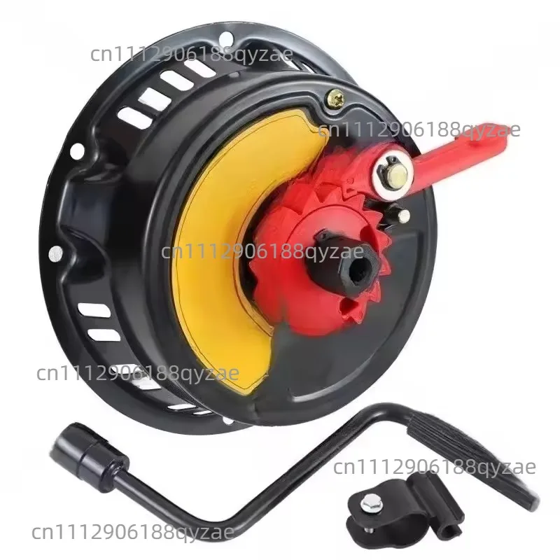 188F 192F Diesel Engine with Easy Start, No-Pull Micro Tiller Hand Crank Free-Pull Starter Agricultural and Garden Machinery Use