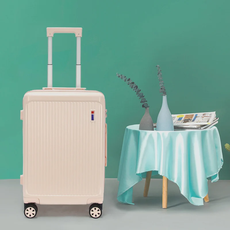 

Дорожный чемодан, 20-дюймовый багаж, бесшумный, универсальный, на колесиках, большая вместительная сумка на колесиках, легкий чемодан-переноска для салона, чехол с паролем