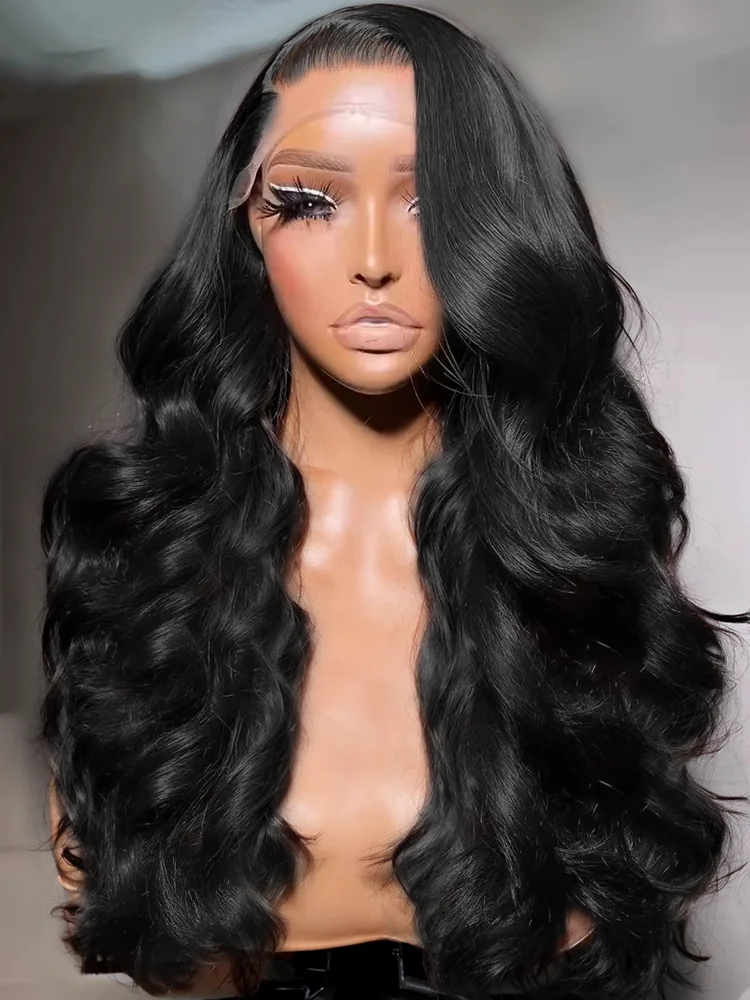 30 40 Inch High Density 5x5 Lace Closure Glueless Wig Human Hair Ready To GO Body Wave 13x6 HD Lace Frontal Wig For Women