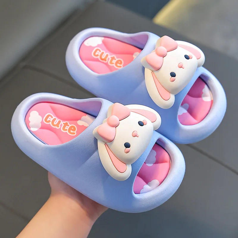 Kids Girls Boys Slippers Children Home Shoes Cartoon Summer Baby Shoes Indoor Slippers Outdoor House for Kids Girls Sandal