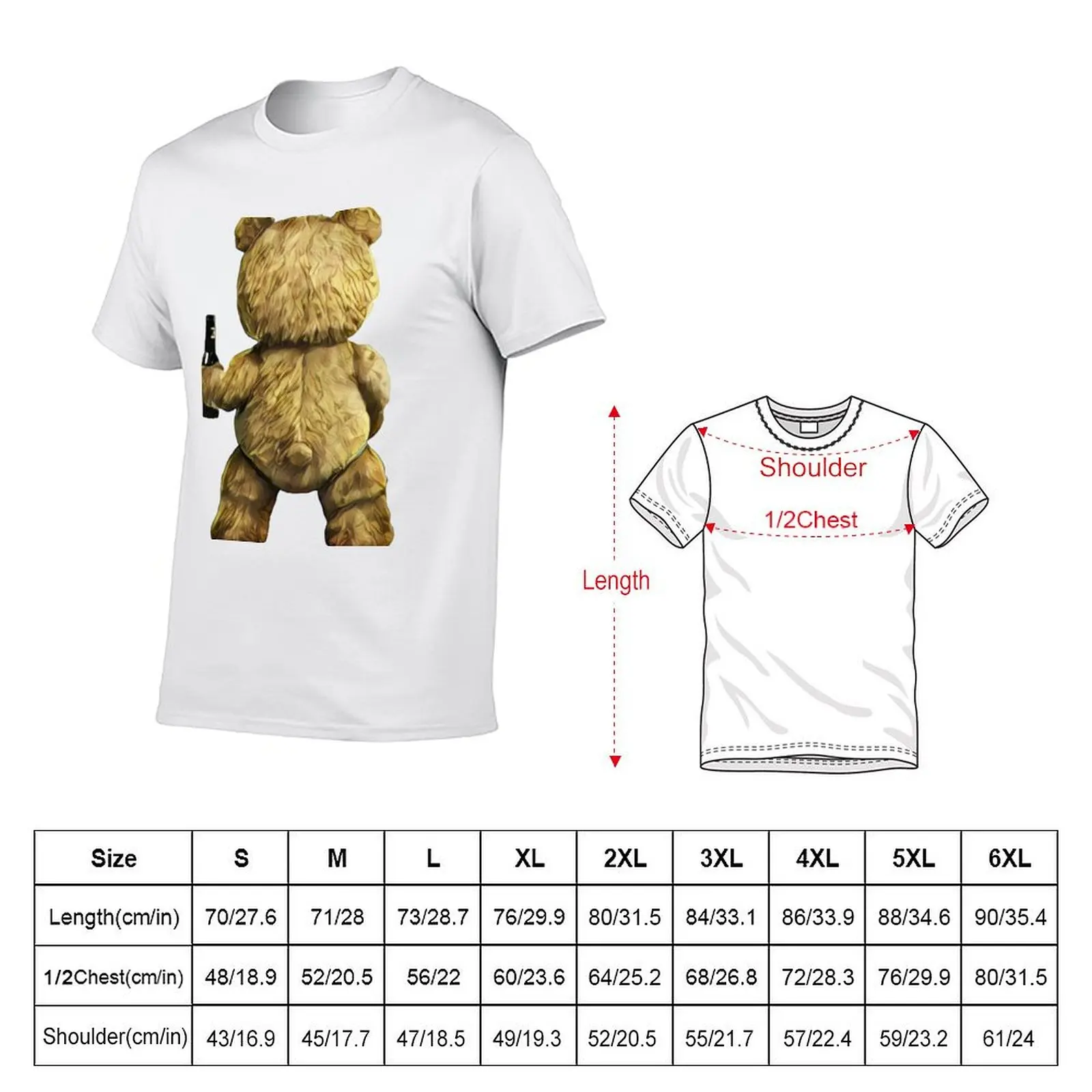 Ted - have a drink and have fun! T-Shirt Cool Feeling Summer Tee Shirt