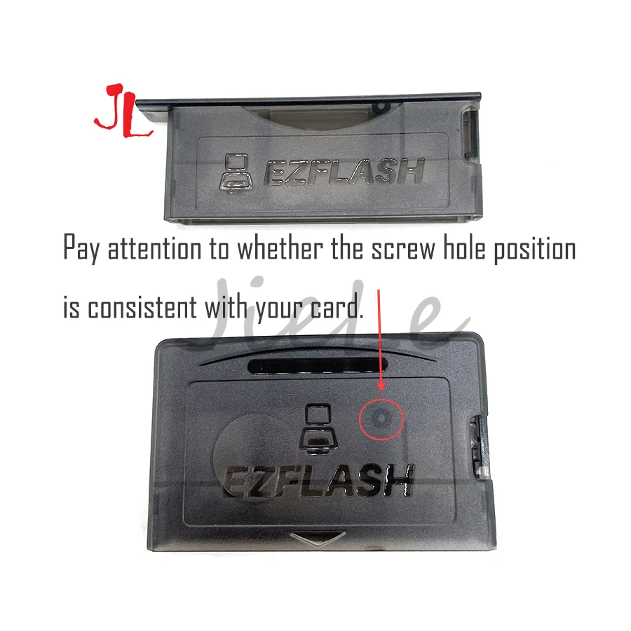 Plastic Shell Case for EZ-FLASH OMEGA, Junior, OMEGA Definitive Edition, EZODE Card EZ Flash Game Cartridge Replacement, New