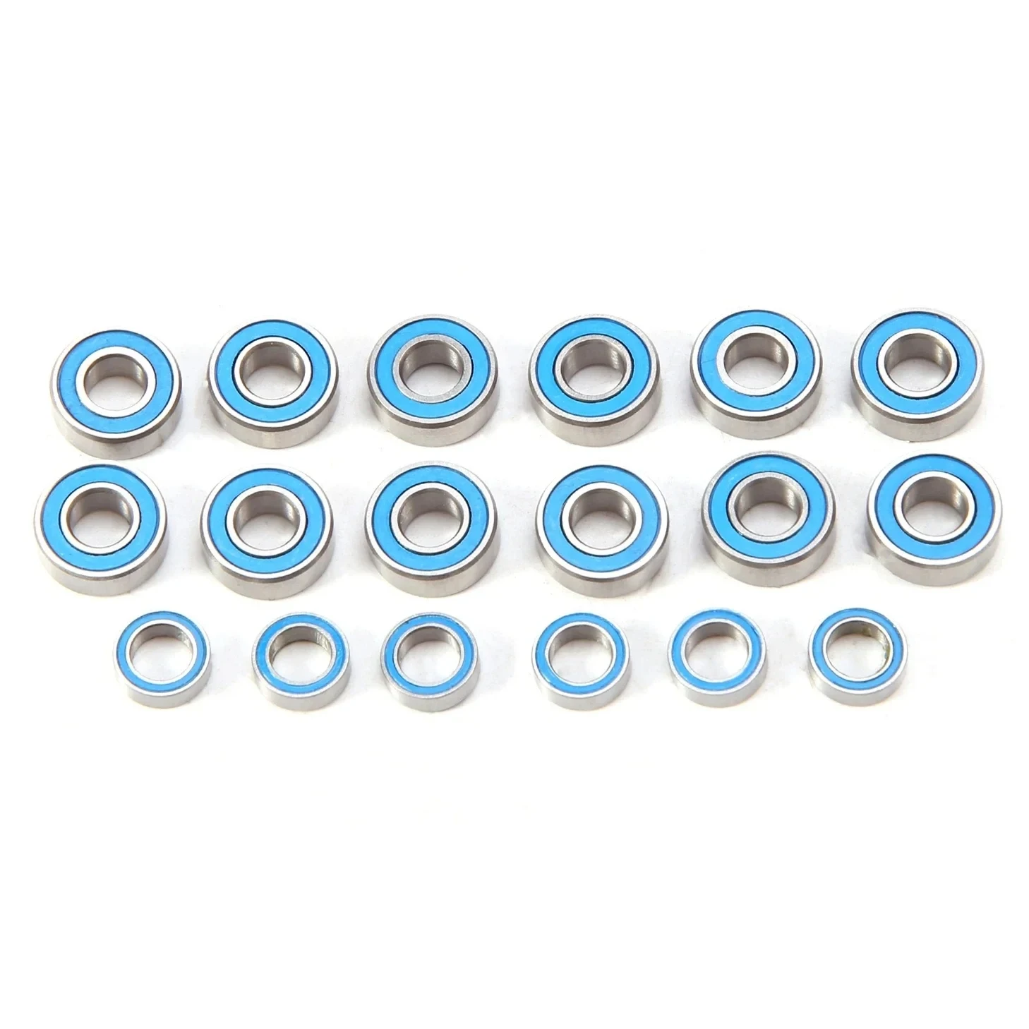 

RC 18PCS Rubber Sealed Ball Bearing Kit for Tamiya M-05 M-06 M05 M06 RC Dancing Rider Upgrades Parts Accessories