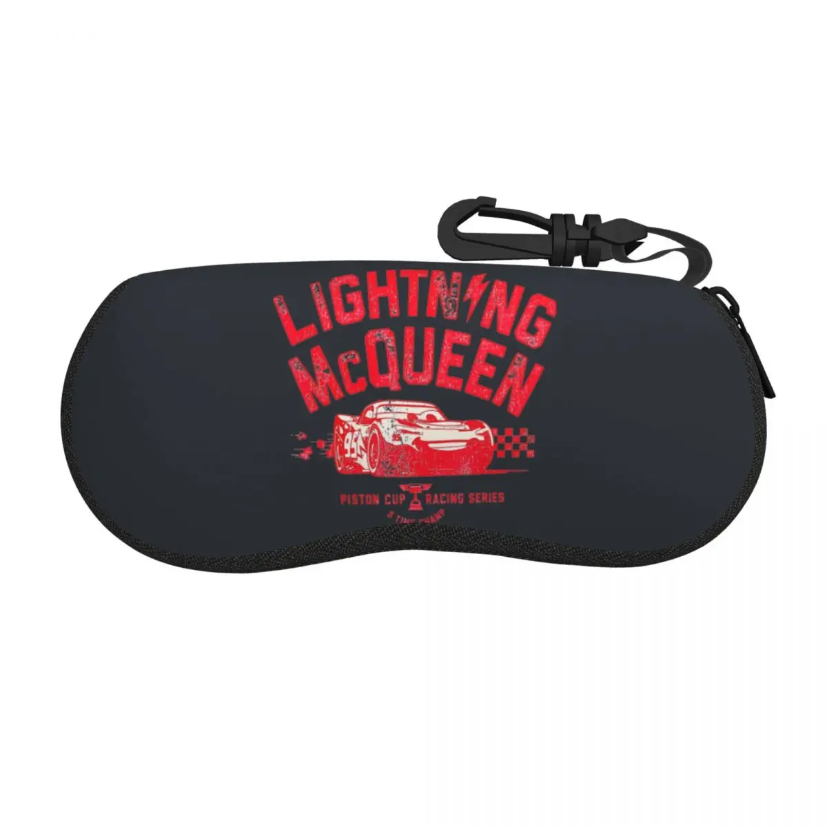 

Чехол для очков Lightning McQueen, чехол для солнцезащитных очков, дорожный органайзер для очков в стиле ретро, защита для очков на заказ для мужчин и женщин