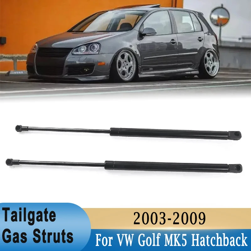 Podnośnik tylnej klapy bagażnika Podpory gazowe Tylne drzwi bagażnika Sprężyny dociskowe Podpory tłokowe do VW Golf MK5 Hatchback 2003-2009