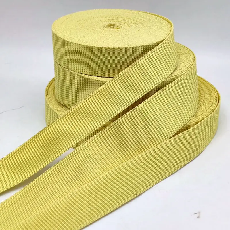 5m/lot  Kevlar aramid webbing high temperature resistance tape fire resistanceand band flame retardancy ribbon 50x2mm