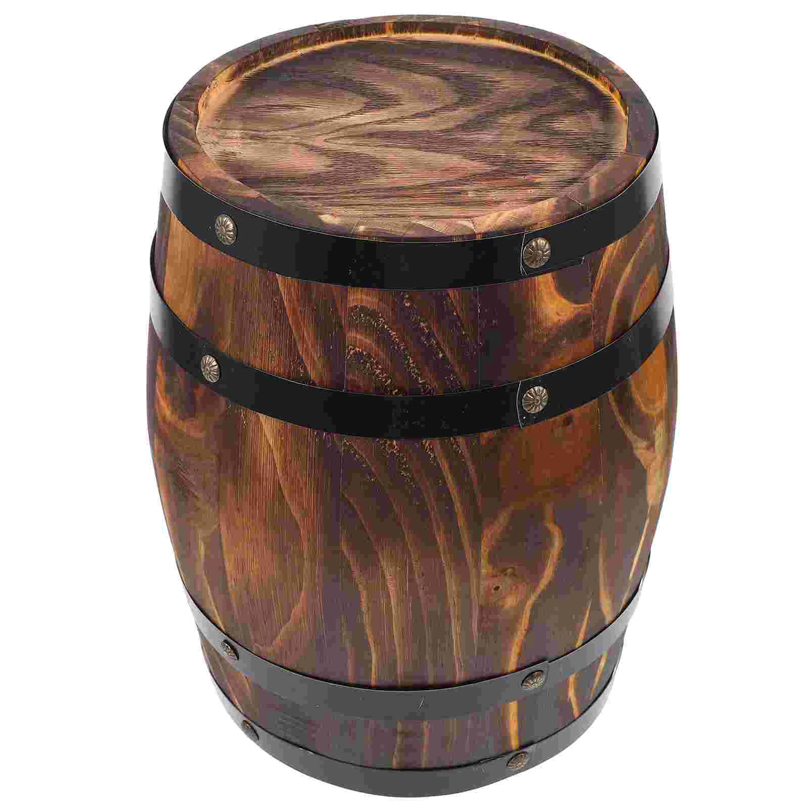 

Barrel Decor Landscape Wood Craft Decorative Beer Landscaping Whiskey Ornament Small Keg