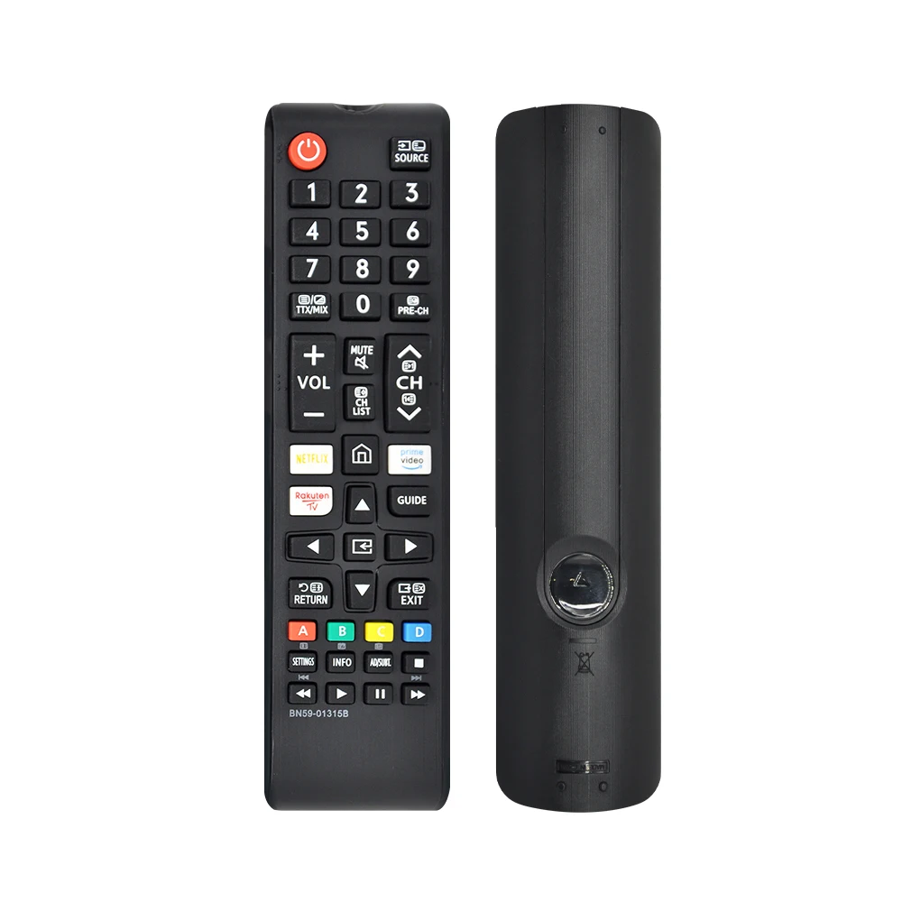 Infrared remote control BN59-01315B Replacement for Samsung TV UE55RU7100 with NETFLIX Prime Video