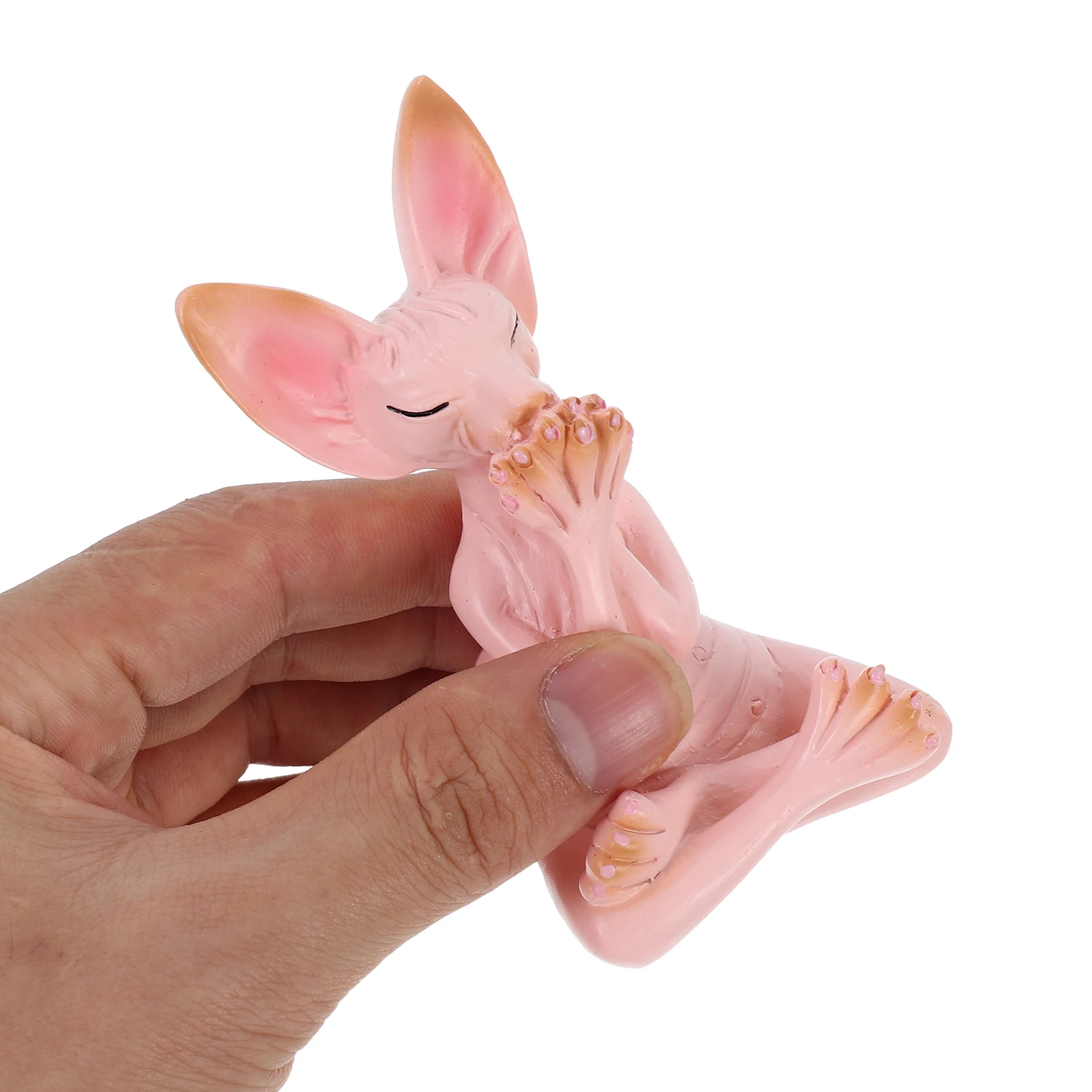 

3pcs Cat Figurines Resin Small Figurines Home Decor Desk Decoration Office Crafts Indoor Halloween Decor Farmhouse Ornaments