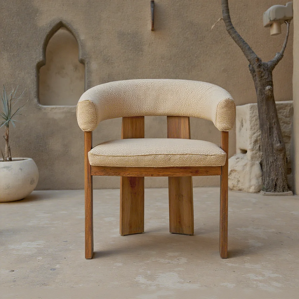 

Sigma Durable Modern Teak Solid Wood Outdoor Farmhouse Garden Sofa-Eco-Friendly Waterproof Comfortable 6-Seater 2-Year Warranty