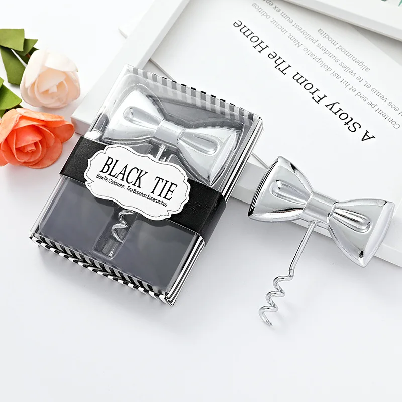 

Wine Bottle Opener for Wedding Return, Creative Gifts, Wedding Supplies, Game prizes, Gifts, Bow, European and American