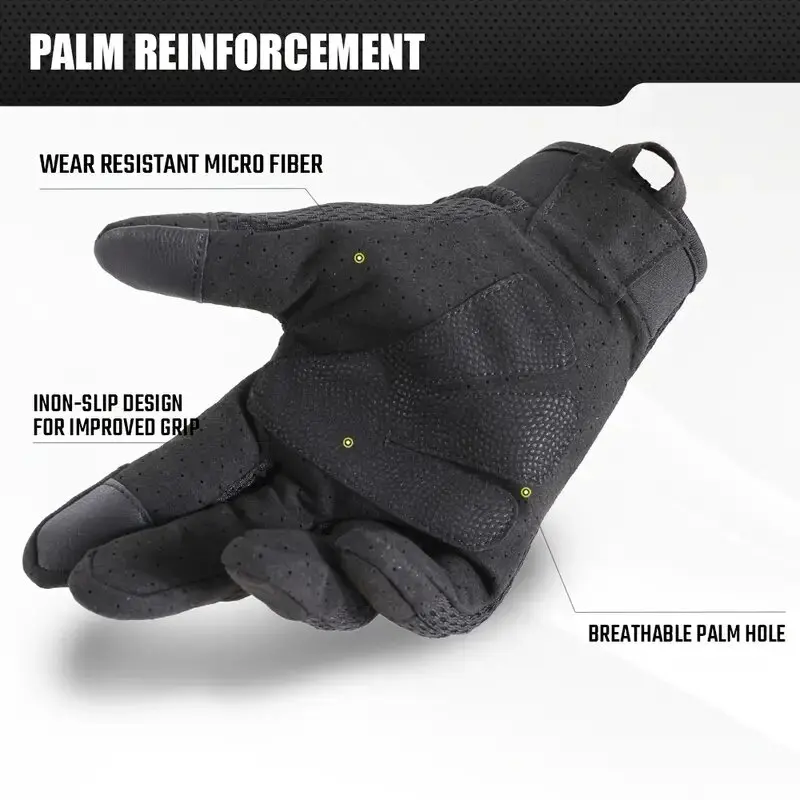 الرجال قفازات التكتيكية شاشة تعمل باللمس الرياضة في الهواء الطلق الألوان القتالية المشي لمسافات طويلة الصيد ركوب الدراجة عدم الانزلاق تنفس معدات ركوب الدراجات
