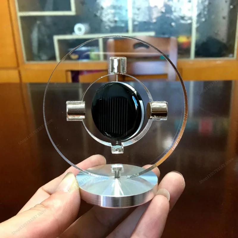 For Super Light Sensing Ability Solar Motor Ornament, Motor/creative Maglev Motor Ornament