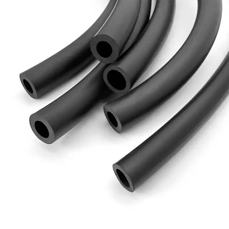 ID2/3/4/5/6/8/10Mm Vitons Rubber Hose Fluororubber High Temperature Corrosion Resistance Oil Pipe 5M FKM Tube