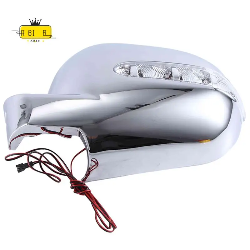 

ABIB -Rearview Mirror Cover Side Wing Cap Shell Rear View Overlay Case For Mercedes-Benz M-Class W163 ML 1997-2005 Spare Parts