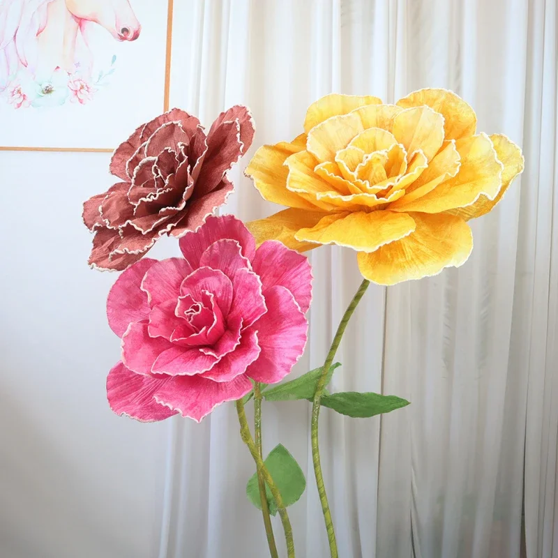 60CM 60CM Artificial Rose Window Decoration Wedding Road Flower Guide Event on-site Decoration Shopping Mall Ceiling with Flowers - Aliexpress Deal