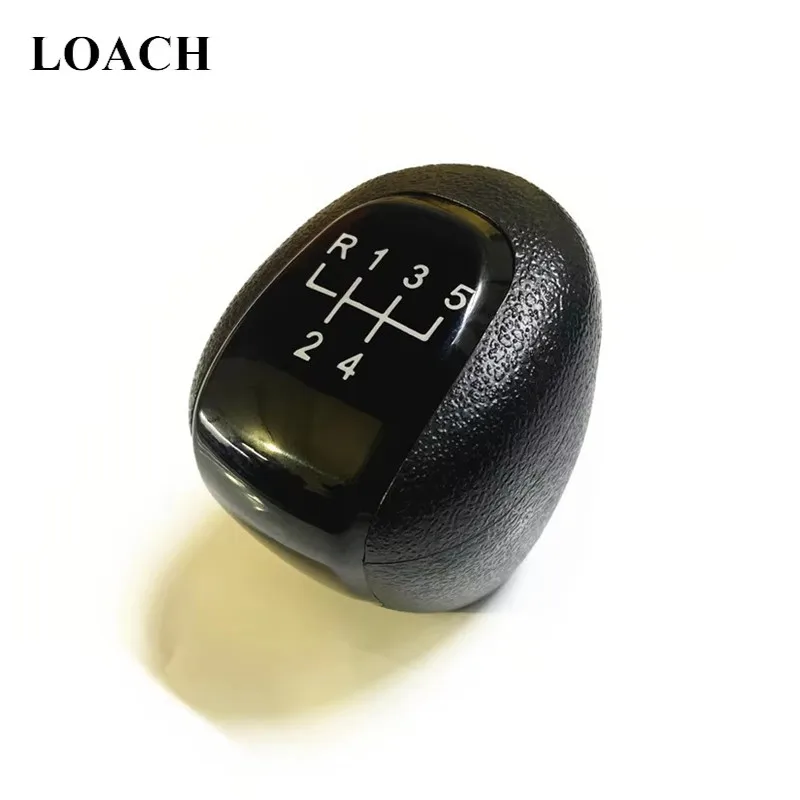 Rubber MT Gear Shift Knob for Buick Excelle Daewoo Lacetti Nubira 08-12 for Chevrolet Shifter Pen POMO Head Ball Lever Stick Arm