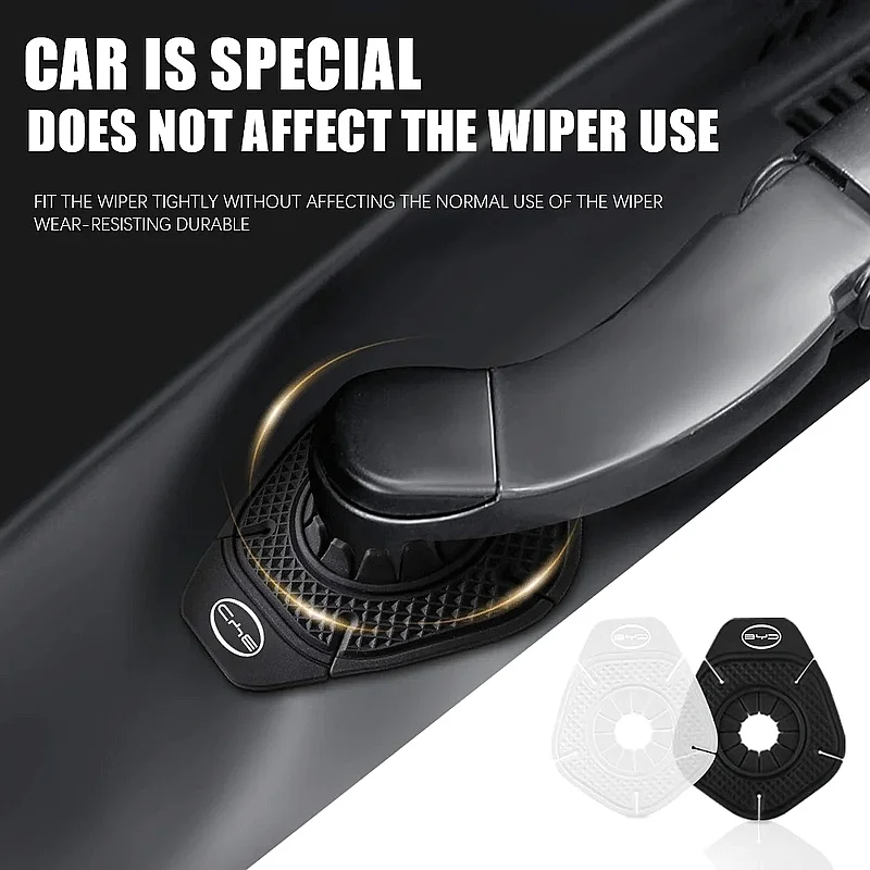 Windshield Wiper Dustproof Protective Cover Fit BYD Atto3 Seal Dolphin Han Tang Song Yuan, Durable Wiper Base Guard Sleeve