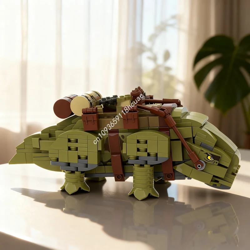

525pcs MOC Bounty Hunter Dewback Star Battle Model Building Blocks DIY Creative Christmas Gift Idea Education Kids Toy Birthday