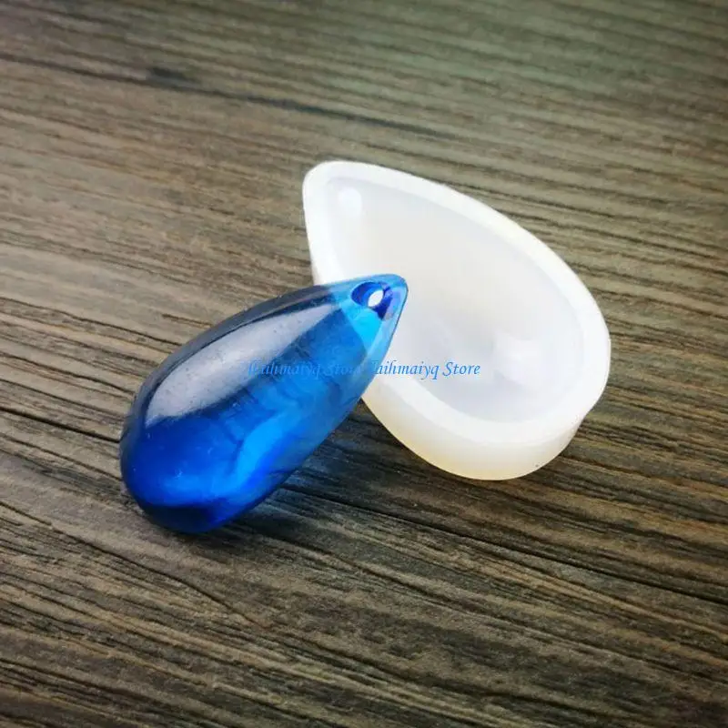 

573B 6Pcs 3 Shapes Teardrop DIY Earrings Necklace Pendant Mold Resin Casting Art Craft Epoxy Resin Jewelry Making Tools