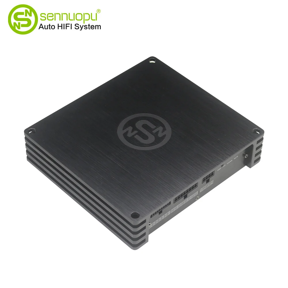 Sennuopu HIFI-K10 8-Channel Car Amplifier Integrated 10-Channel DSP Processor, HIFI Car Audio Sound Tuning Amplifier