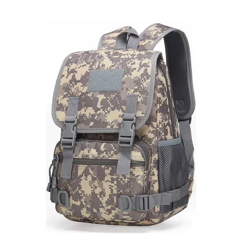 Imagem -06 - Mochila de Camuflagem Molle Tática Esportes ao ar Livre Jogos de Viagem Mochilas Escolares para Crianças Mochila de Caça para Crianças