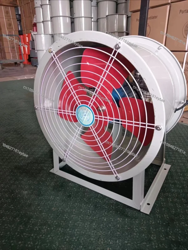 Series Automation Metal Axial Duct Fan Wall Mount Pipe Kitchen Exhaust Fan