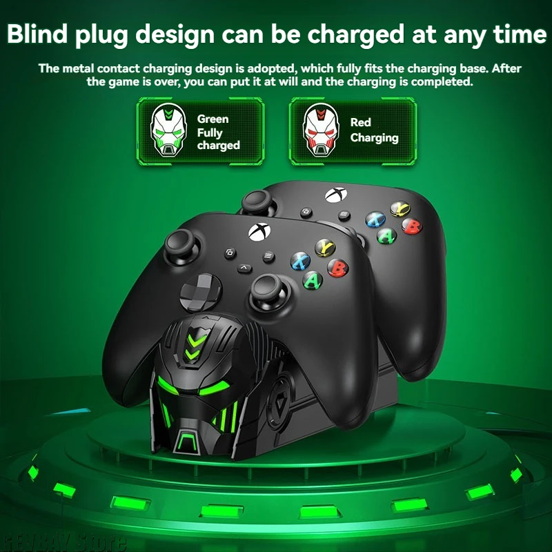 beboncool-a100-rgb-ワイヤレス充電ゲーミングコントローラーベース-xbox-microsoft-xss-シリーズ-sx-one-elite対応