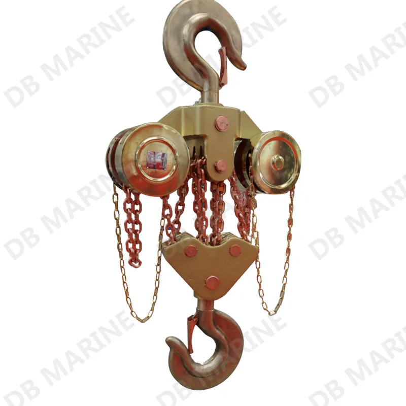 Industrial Use Non-Spark Explosion-Proof Manual Chain Block Hoists 1T 2T 3T 5T