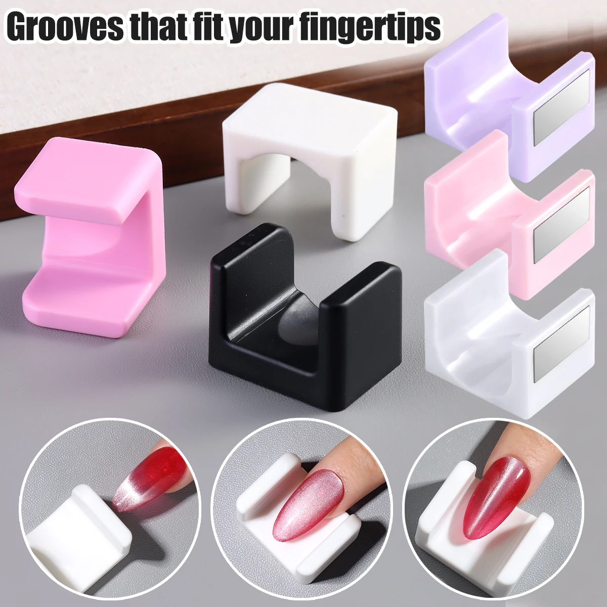 Automatic Cat-Eye Nail Magnet, Multifunctional, Super Strong Attraction, Wide Beam, Suitable for Beginners.