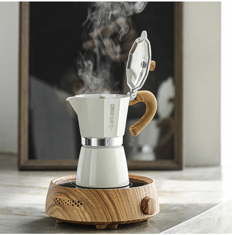 Bomber MHW Coffee Electric Ceramic Stove Household Small Coffee And Tea Making Electric Stove Mocha Pot Portable Stove Head