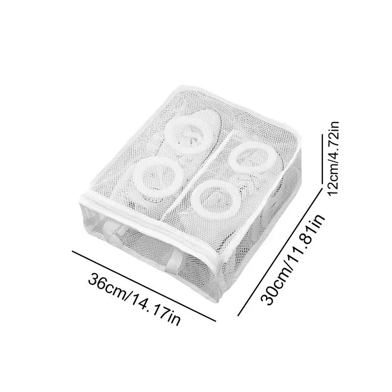 حقيبة أحذية غسالة ، غطاء حذاء كسول مضاد للتشوه ، كيس غسيل حذاء رياضي مقوى ، حقيبة غسيل لتنظيف الأحذية الثقيلة