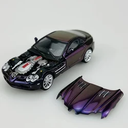 1:64 Scale Diecast Alloy Mercedes SLR McLaren Toys Sports Cars Model Classics Adult Gifts Souvenir Collectibles Static Display