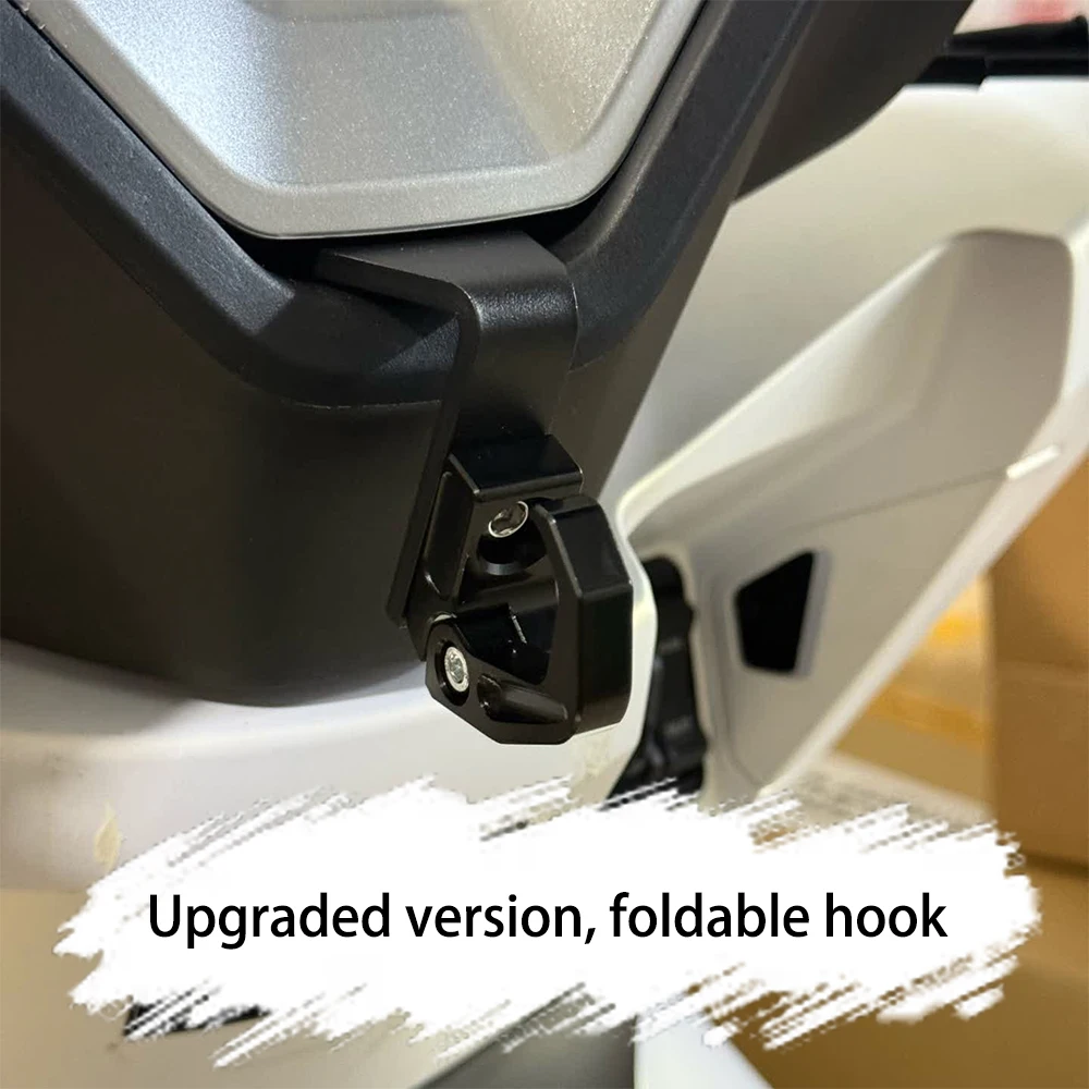 For HONDA PCX160 2025 2026 Motorcycle Accessories Helmet Hook Luggage Storage Bag Hanger Holder aluminum alloy folding hook