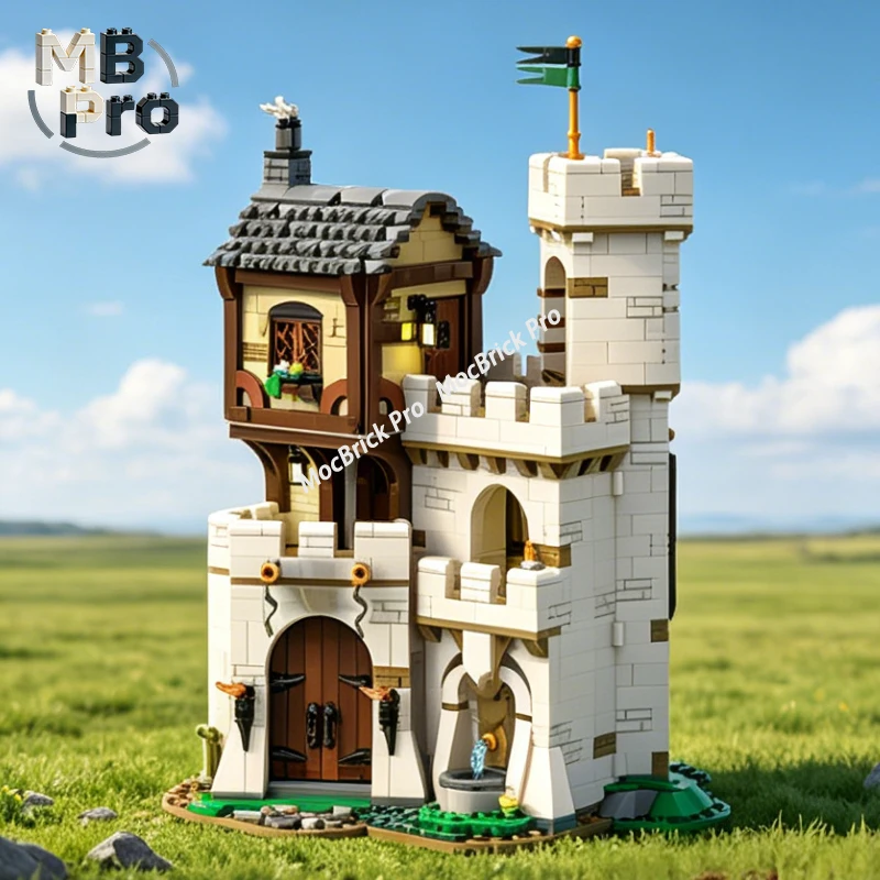 

Owl Castle Building Blocks Stylish Castle Shape 1926pcs Multi-scene Home Decor Ornament