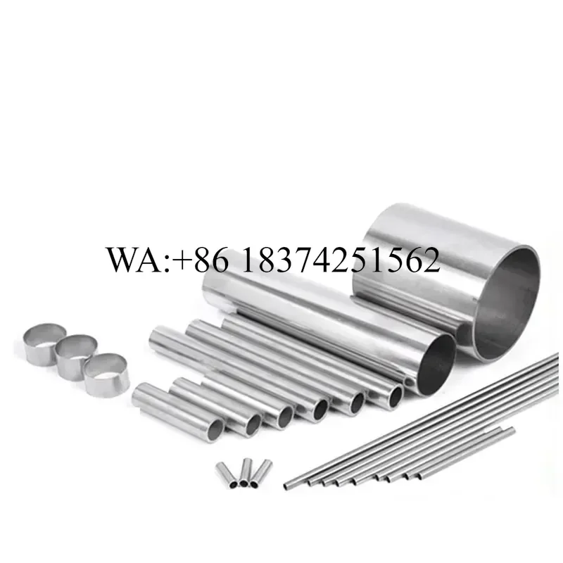 Wmwmnu 1Pcs 304 Seamless Stainless Steel Tube Capillary Pipe OD32-76mm ID30-74mm Length 50/30/20/10cm