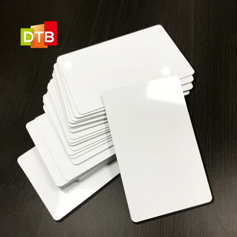 

100PCs a lot printable 13.56MHz NFC blank card RFID ntag213/ntag215/ntag216 card White smart rewritable PVC ID/IC card