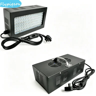 

High Intensity 3535 UV LED Lamp Air Cooled Ultraviolet Curing Light Professional for UV Adhesive and Ink Drying