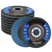 SI FANG 5/20PCS Flap Discs 115mm Grinding Wheels Sanding Disc 40/60/80/120 Grit 4.5 Inch for Angle Grinder Wood Abrasive Tool