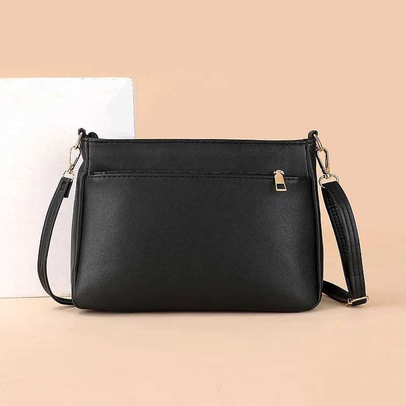 

R070 Shoulder Messenger Bag Rhombus Small Square Bag New Fashion Composite Super Fiber Leather Versatile Princess Pursebag