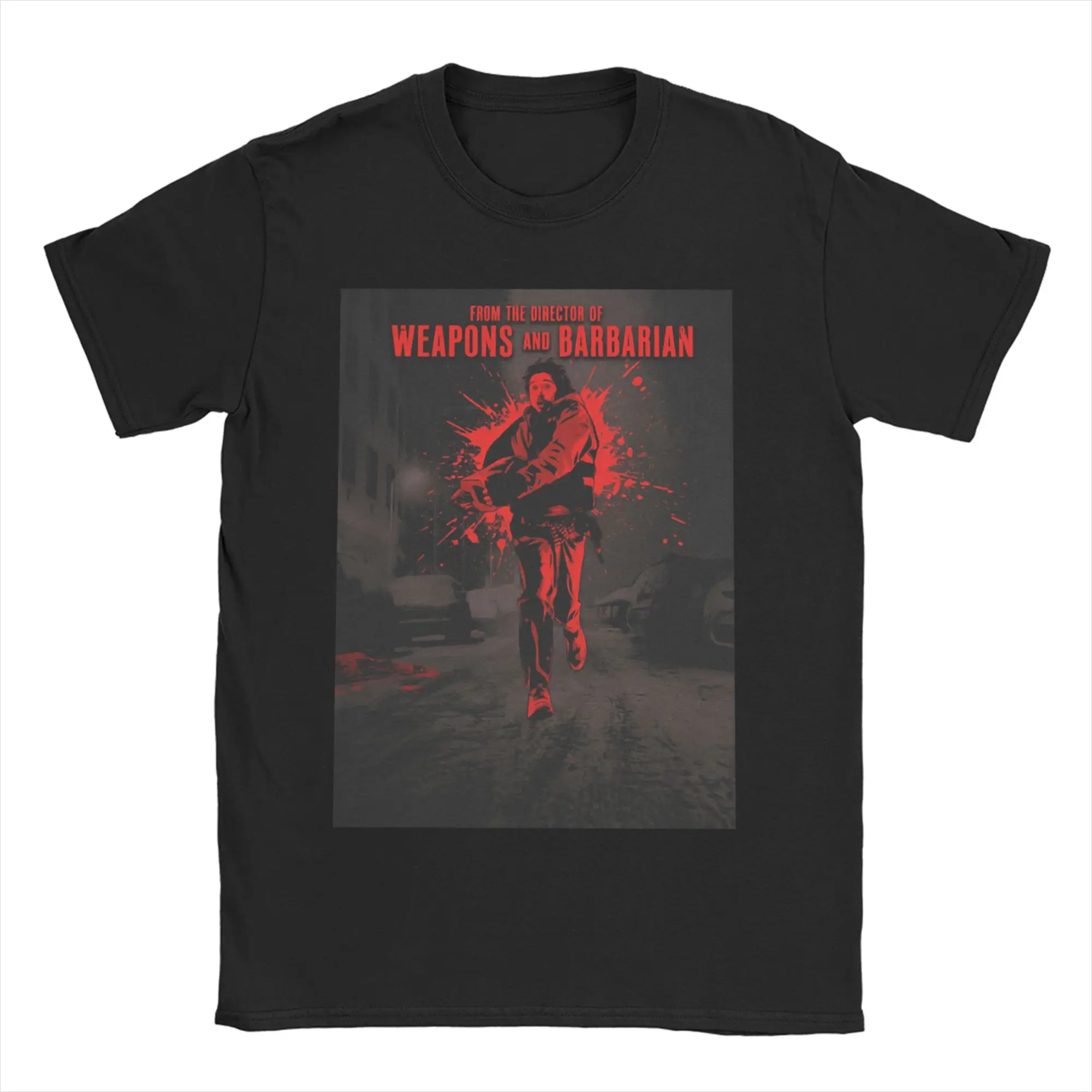 Camisetas de manga curta, gola redonda, 100% algodão, roupas casuais, tamanhos grandes, para homens e mulheres, Bryan Zach Cregger Horror 2026.