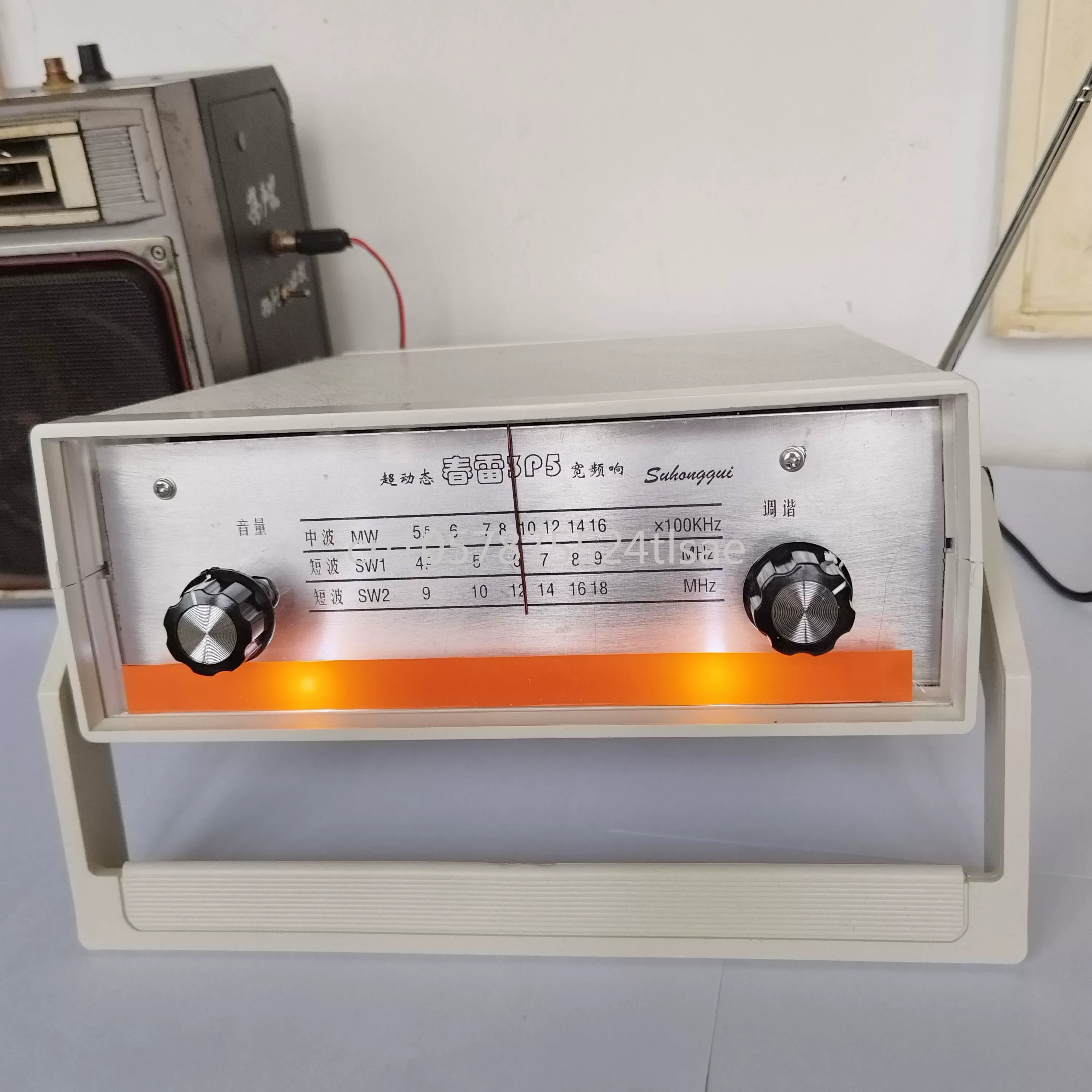 Homemade DIY Product 3P5 Ultra-dynamic Wideband Frequency Response Three-band Amplitude Modulation Radio Kit