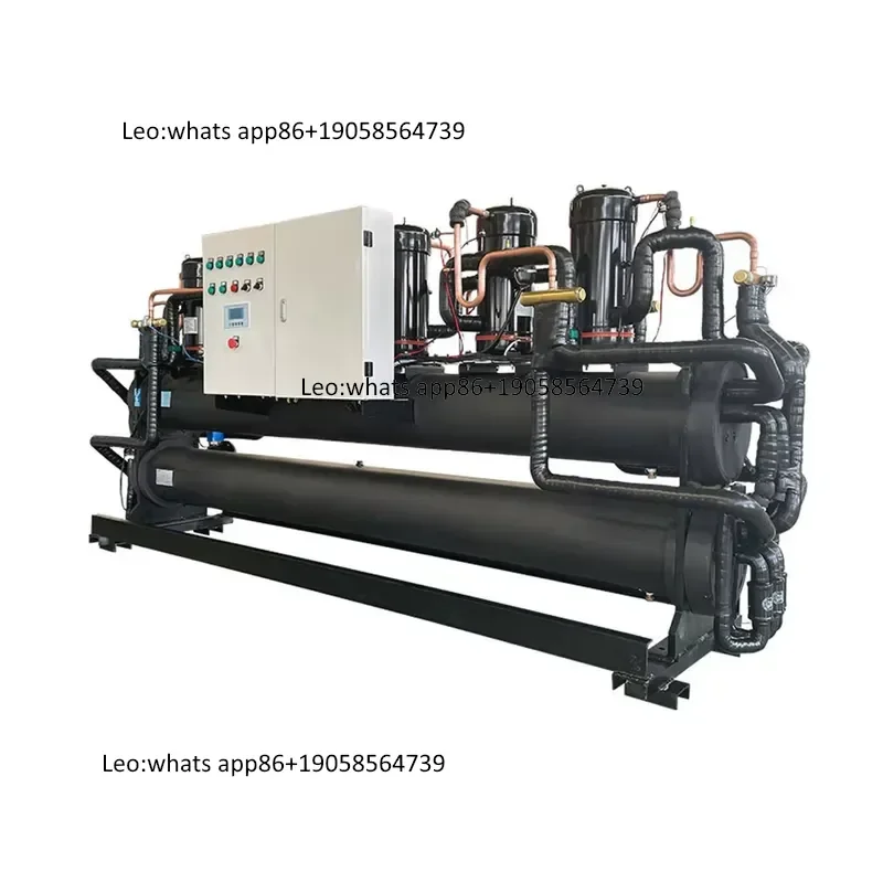 40HP Air-Cooled Chiller, Low-Temperature -20°C Refrigeration Unit, Dual-Control Freezer, Industrial Chemical Condensing Unit